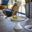 Pearl Stoneware Cake Stand