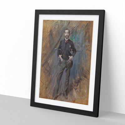 Portrait of John Singer Sargent by Giovanni Boldini - Picture Frame Painting