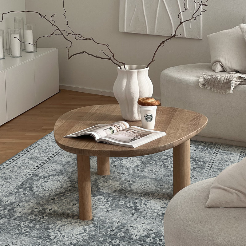 Machine Washable Bohemian Style Indoor Low Pile Carpet, Non-Slip And Machine Washable, Rectangle 5' x 8'