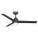 54" Mocha 3 - Blade Outdoor/Indoor Smart Propeller Ceiling Fan with Remote Control Included