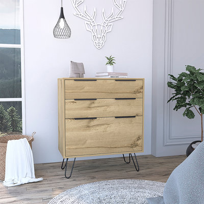 Commode à tiroirs Hartly, chambre à coucher