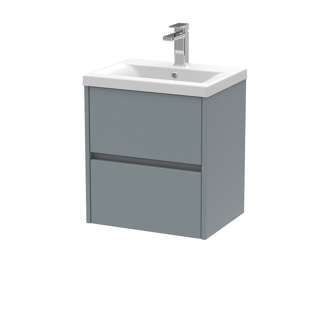 Havana 500 mm Single Vanity with Drop In Basin