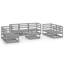 Dyma Solid Wood 7 - Person Seating Group-661558950