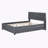 Kenn Linen Upholstered Bed with Trundle-1479921964-1479921963