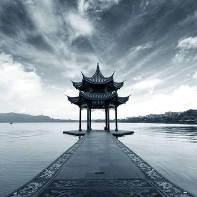 Hangzhou West Lake by Gyn9038 - Wrapped Canvas Print