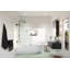 Albedo 31.5 in. x 58 in. Fully Frameless Glass Bathtub Shower Door-241110896