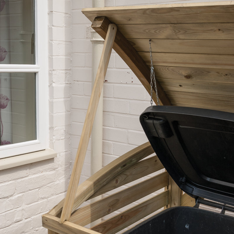 Wooden Single Bin Store