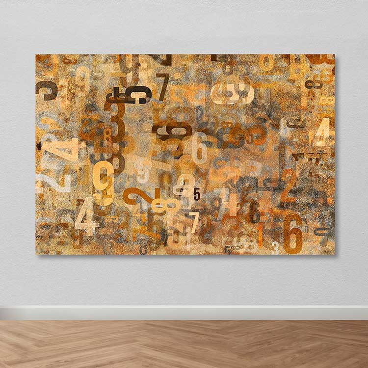 Peinture décorative sur toile
