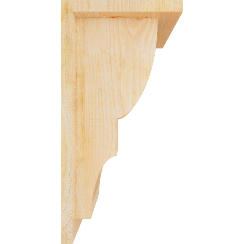 Corbeau Ridgewood avec contre-plaque, H 16 po x l 8 po x P 8 po, Sapin de Douglas, Sciage brut