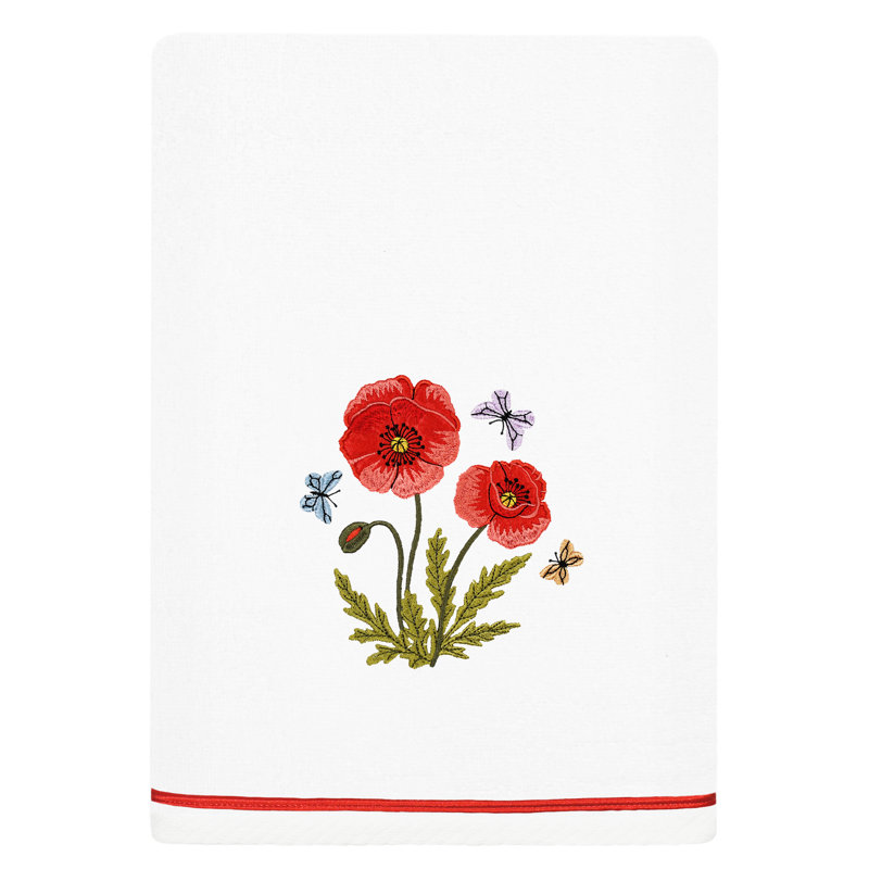 Midweight Bath Towel, White