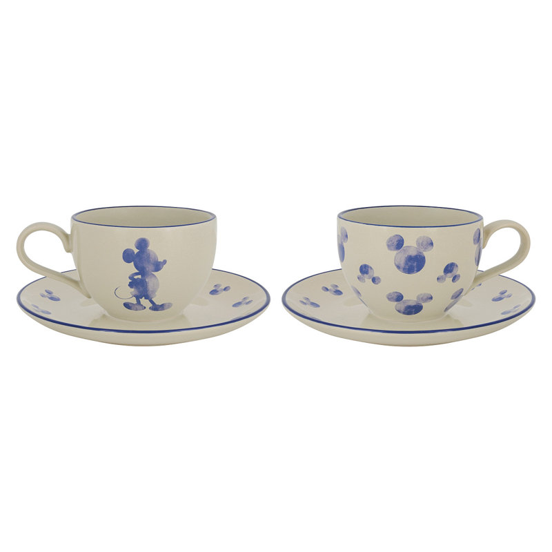 Aaliyana Stoneware Teacup and Saucer
