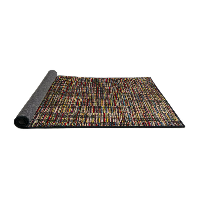 Abstract Indoor Rug, Round 8'