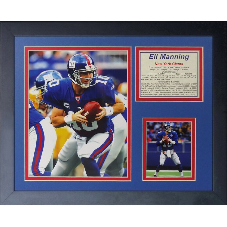 NEW YORK GIANTS SUPER BOWL CHAMPS MATTED PIC OF NEWSPAPER FRONT PAGE