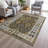 Machine Washable Indoor/Outdoor Xhevrie Brown Rug-808804191