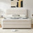 Braya Luxury Sleigh Bed With 2 Large Wood Drawers Storage-1913656065-1937042112