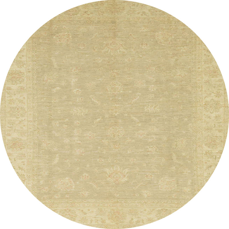 Abstract Indoor Rug, Round 5'