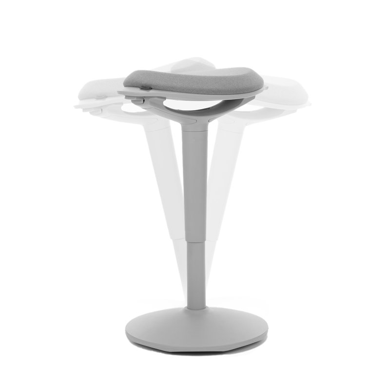 Tabouret de bureau Nouhaus Poise, Noir