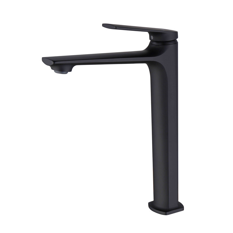 Le Mans - Robinet de lavabo vasque monotrou Vanity, Noir mat