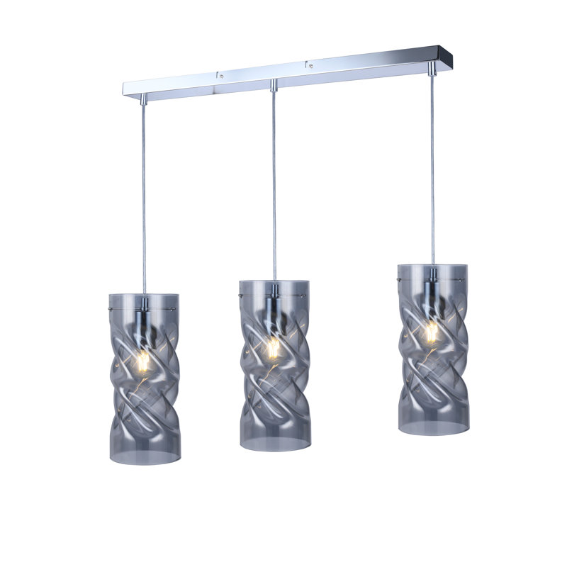 Gagrani 3 - Light Kitchen Island Pendant, Black