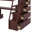 Lit mezzanine simple avec tiroirs Jeffree Kids-622586013-658100730