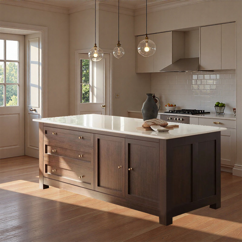 Creative Vintage Kitchen Island with Versatile Use for Kitchen Dining Room