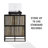 Record Storage Cube Bookcase