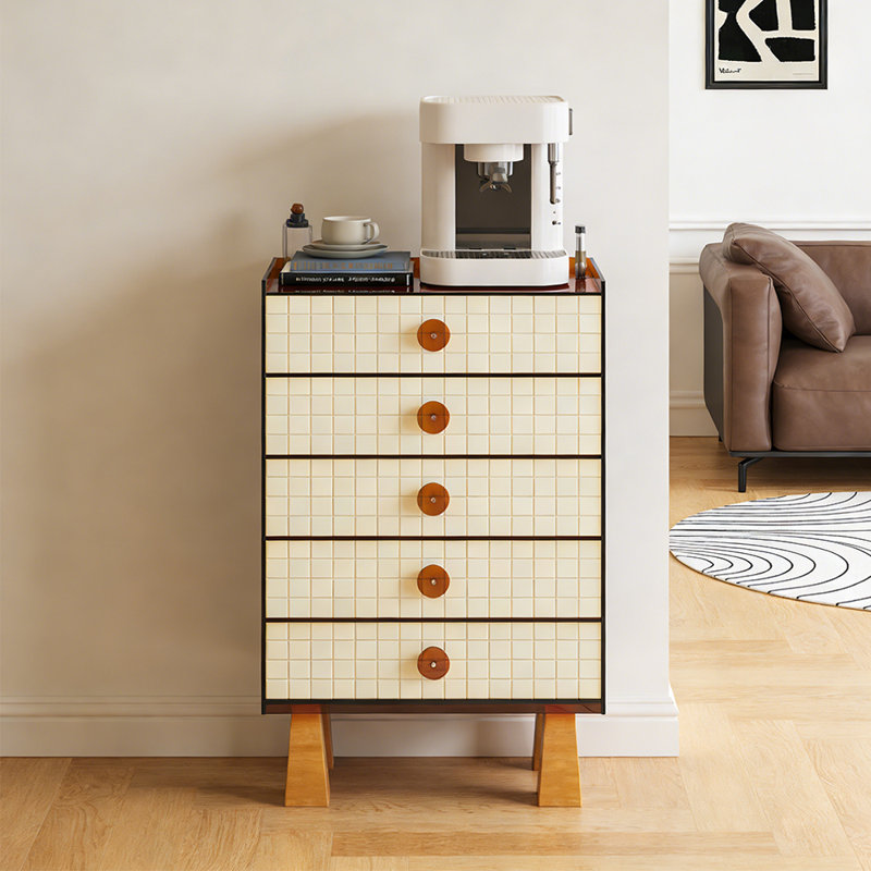 Armoire d'entrée Mid-Century, Ambre