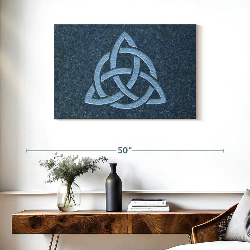Symbole Adella Triquetra, H 24 po x l 36 po