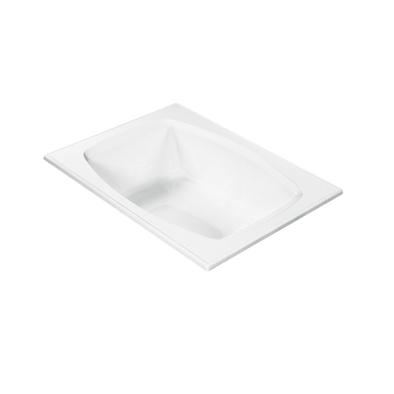 Shelby 72" Whirlpool Bathtub, White
