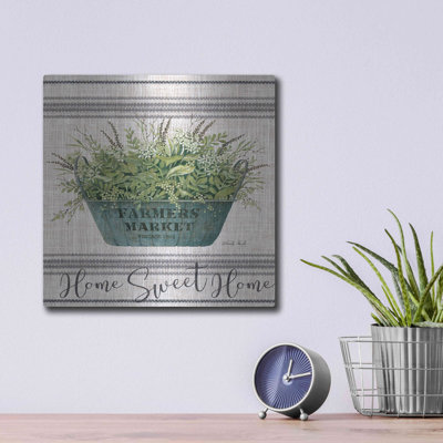 Sweet Home' by Cindy Jacobs, Metal Wall Art