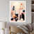 Cadre simple blanc