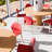 4 - Piece Crimson Indoor Chairs With Scratch Proof Polypropylene, Commercial Grade Joints, Hand Finished Oak Legs Waterproof Polypropylene Seat, Reinforced Floor Pads