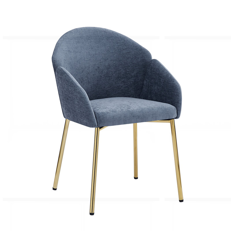 Dining Chair Set of 2, Blue
