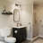 4-Piece Matte Black Bath Set