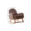 Bina Velvet Swivel Wingback Chair