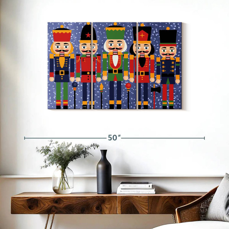 Nutcracker, 24" H x 38" W