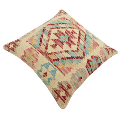 Housse et insert de coussin carré 100% laine