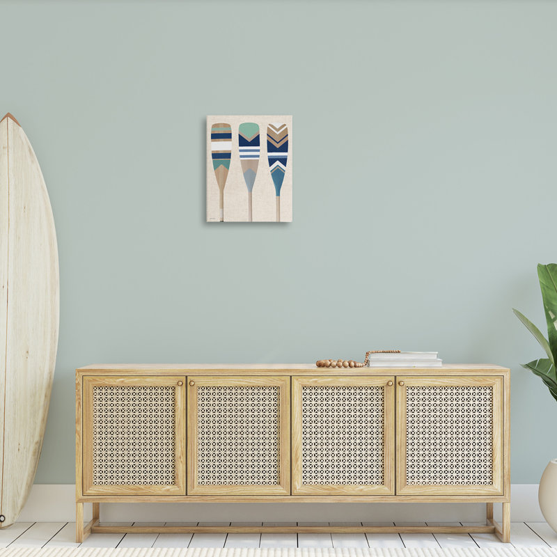 «Boat Oar Trio» par Amber Sterling sur, H 20 po x l 16 po