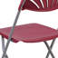 Plastic Fan Back Folding Chair-99620370