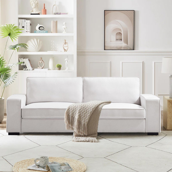 Ebern Designs Calsey 80.3'' Square Arm Sofa | Wayfair