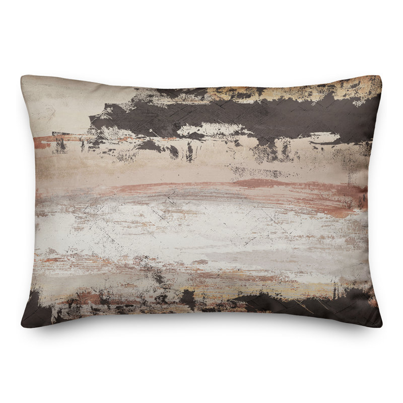 Polyester/Polyester Blend Lumbar Rectangle Indoor Pillow Cover & Insert