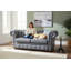 2 Seater Full Grain Leather Sofa-1820338042