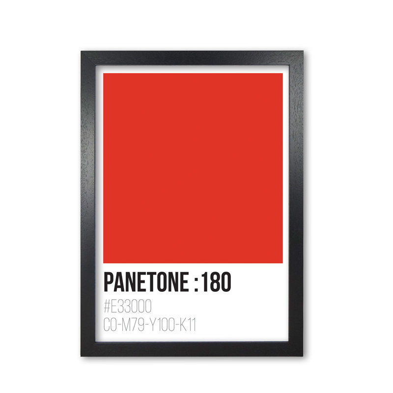Panetone Textual Art Print By Pixy Paper by Pixy Paper - Single Picture Frame Print, Black Grain, 59.4cm H x 42cm W