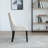 Tufted Upholstered Beige Dining  Chair -749856962