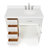 Macnair 42" Single Bathroom Vanity with White Quartz Top-85364069