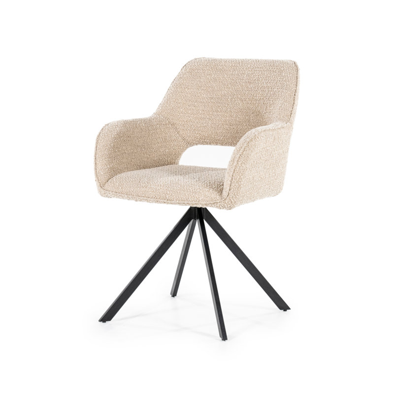 Chaise Fabio, Sable