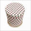 Repose-pieds de rangement bohème avec franges, tabouret rembourré avec rangement caché, 16 x 16 x 18, parfait pour organiser et décorer