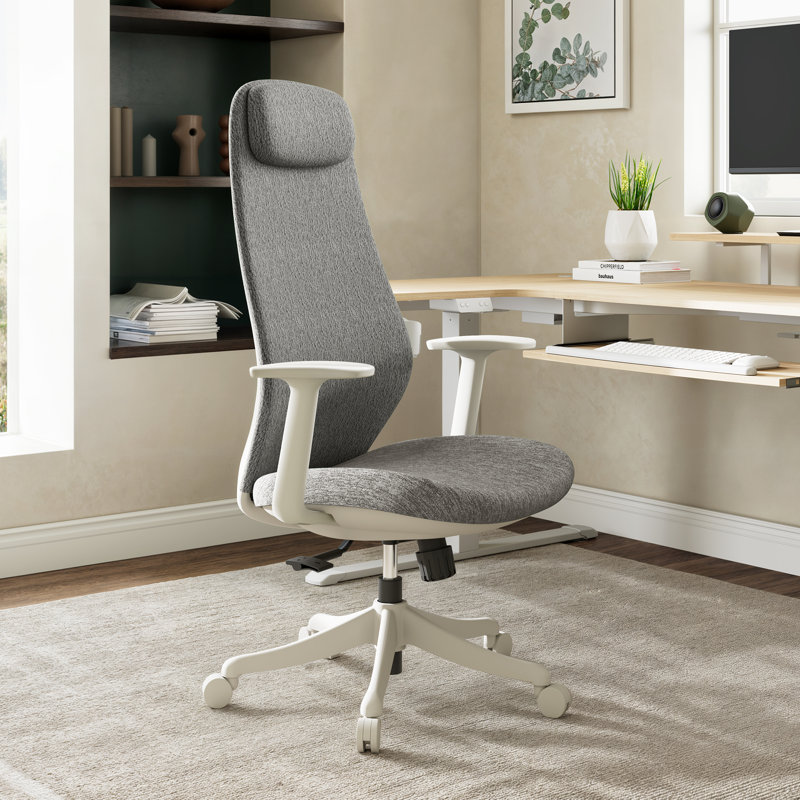 Chaise de bureau Skylar-Lite Duo Hue, Gris