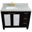 Ensemble de meuble-lavabo simple 43 "avec miroir Schreck-326489473-326489478