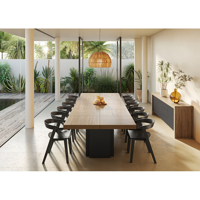 Laubestein Dining Table, Brown/Black 
